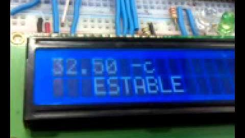 Control de temperatura con PIC16F877