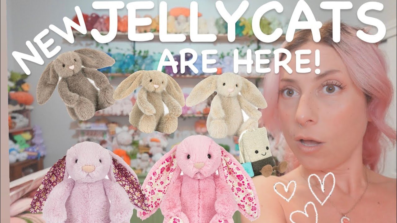 🩷NEW JELLYCATS ARE HERE!🩷✨JELLYCAT UNBOXING SPRING RELEASES!✨