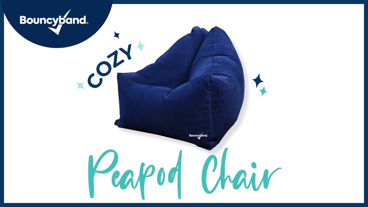 Comfy Cozy Peapod Inflatable Chair: Calming Deep-Pressure Hug for Kids (Ages 4–10)