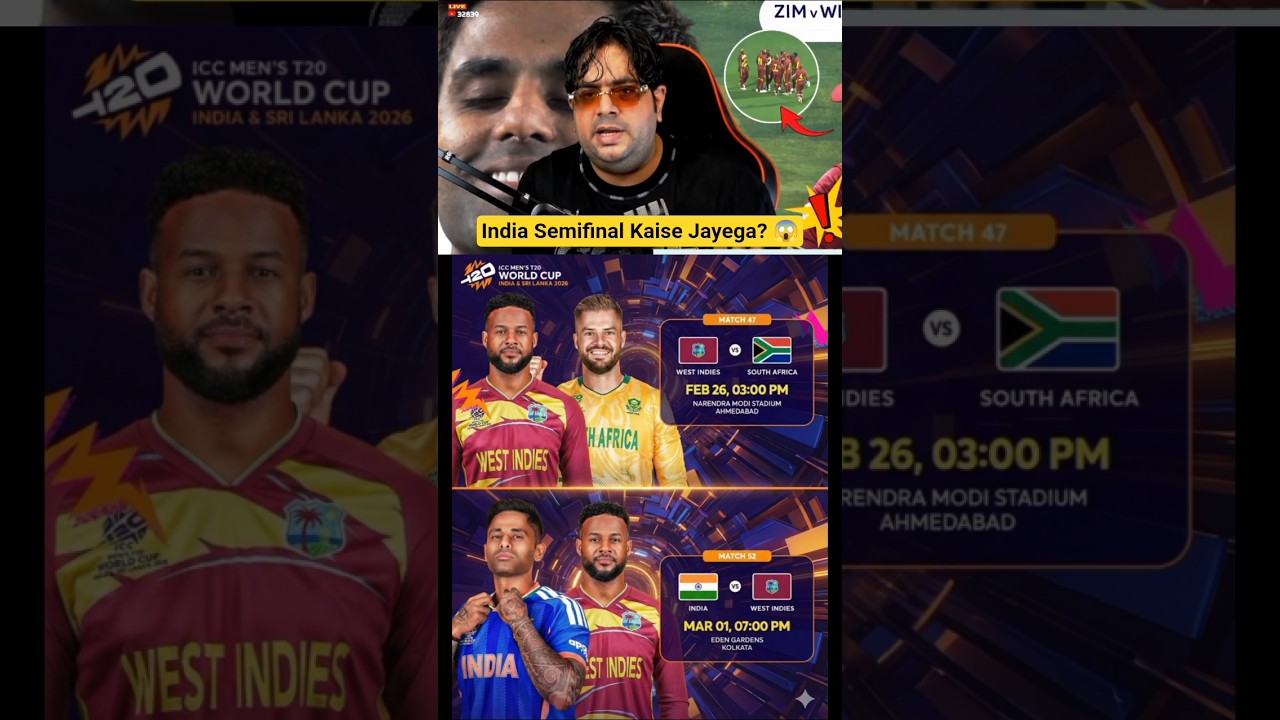 India aise jayega Semifinal mein! 🔥😱 best scenario | 