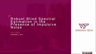 Robust Blind Spectral Estimation in the Presence of Impulsive Noise