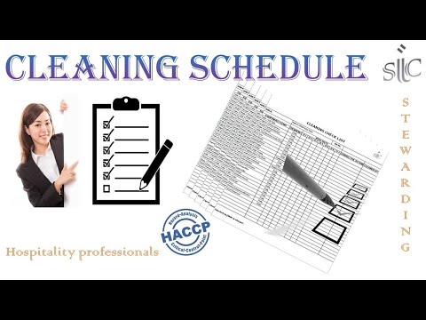 Cleaning Schedules