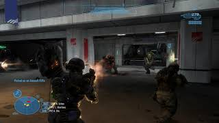 Playing Halo Reach, In Third Person. (Best Mod Ever)