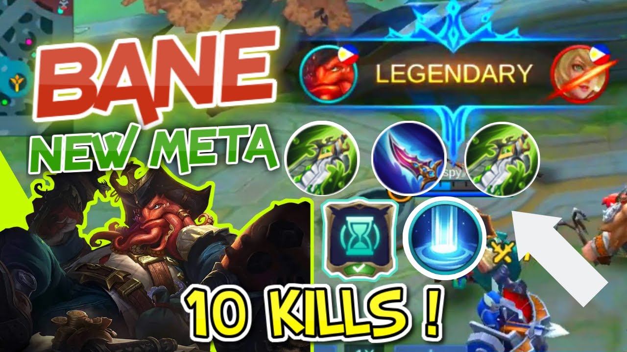 OVERPOWERED BANE NEW META BUILD USING SUPPORT EMBLEM AND ARRIVAL (FAST ITEM HACK) !!