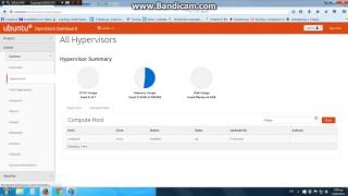 Example of using Openstack