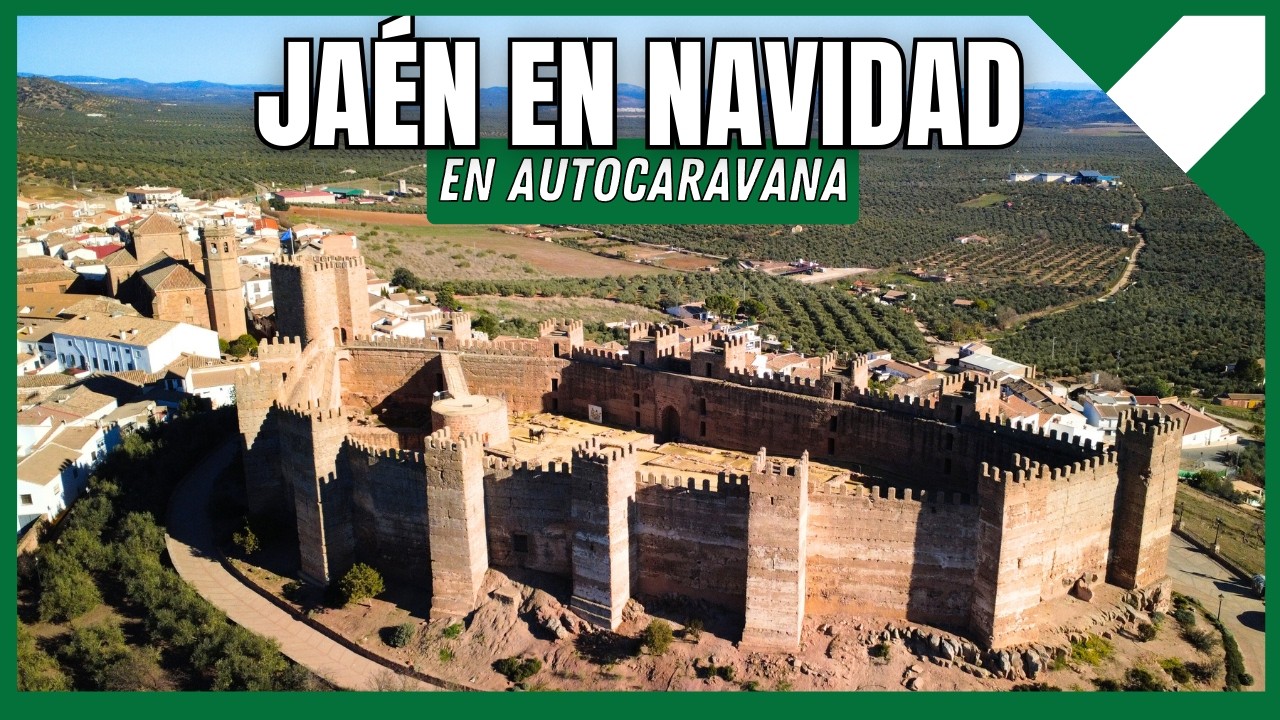 🇪🇸 Baeza nos sorprende en Navidad | El castillo más antiguo de Europa y Jaén iluminada | Día 5