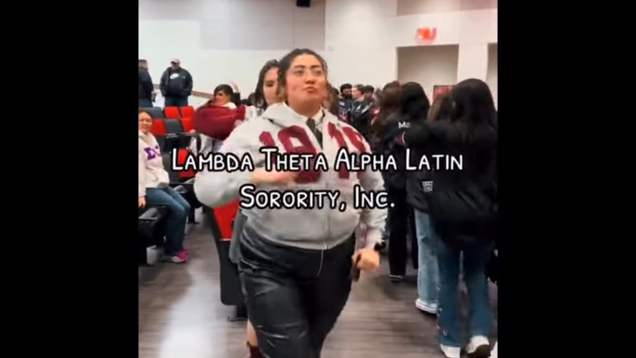 Latino orgs are strolling now? But if a black GDI strolled, the D9 would be up in arms! Hm...