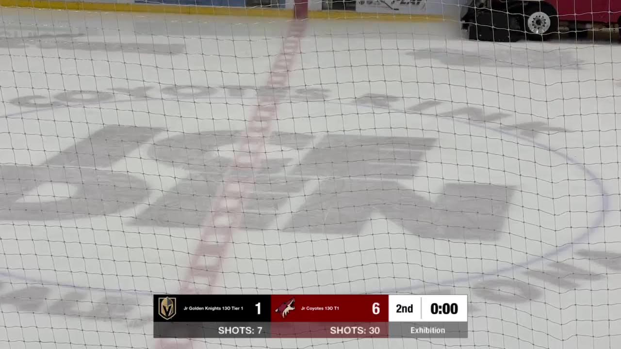 Jr Golden Knights 13O Tier 1 Vs Jr Coyotes 13O Tier 1