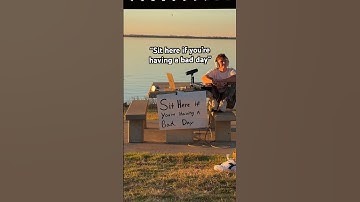 “Sit here if you’re having a bad day” #shorts