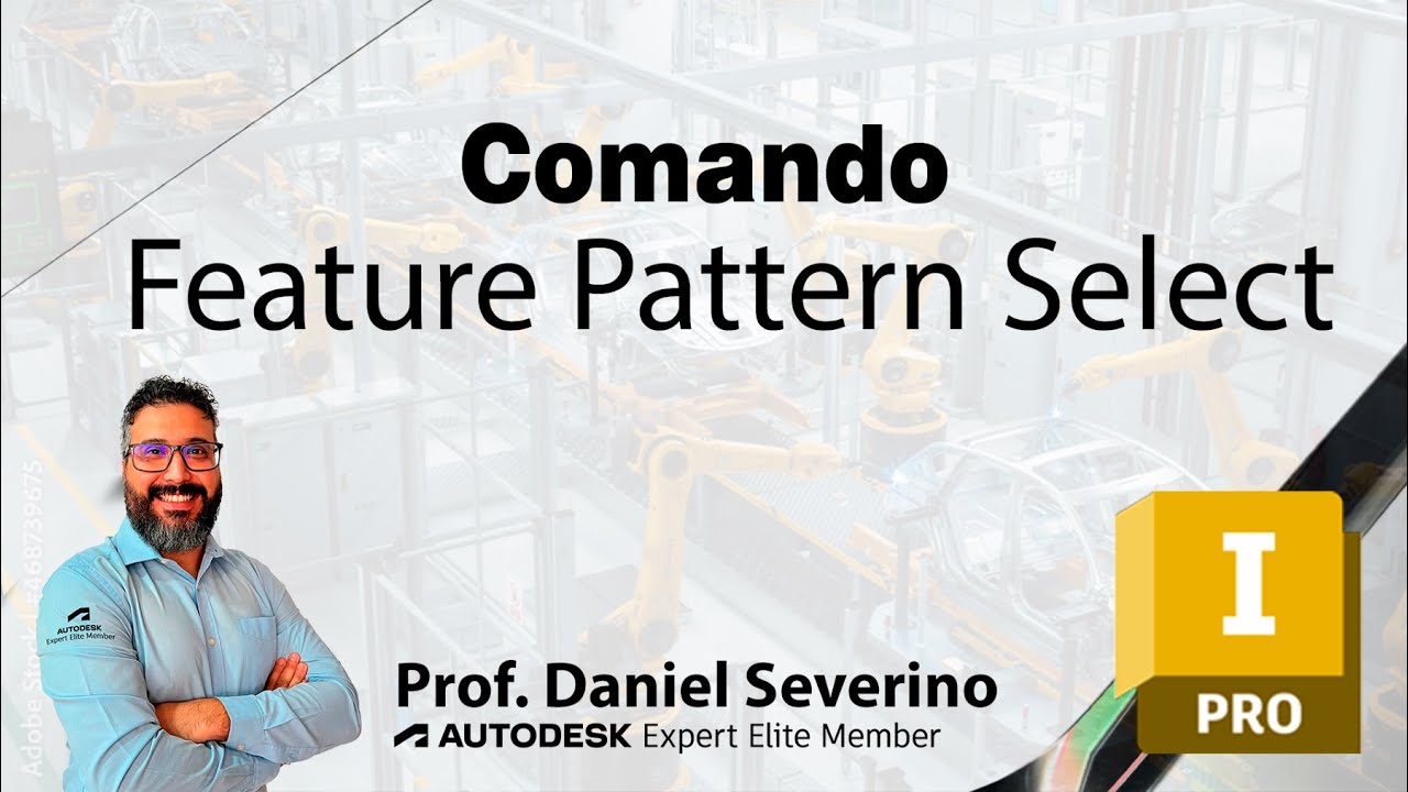 🟩🟦 Feature Pattern Select | Autodesk Inventor - YouTube