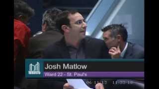 Councillor Matlow's Speech on Fixing Gridlock and Traffic Signal Coordination