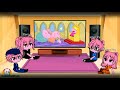 Gacha Club| 🐷 New Piggy skins react| Roblox Piggy Animation| PEPPA PIG TRY NOT TO LAUGH