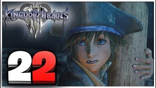 Kingdom Hearts 3 Walkthrough Part 22 Edge of the World (PS4 Pro Gameplay)