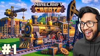 ENGINEER'S MOD DAY 1 | Minecraft Create Mod Survival screenshot 4