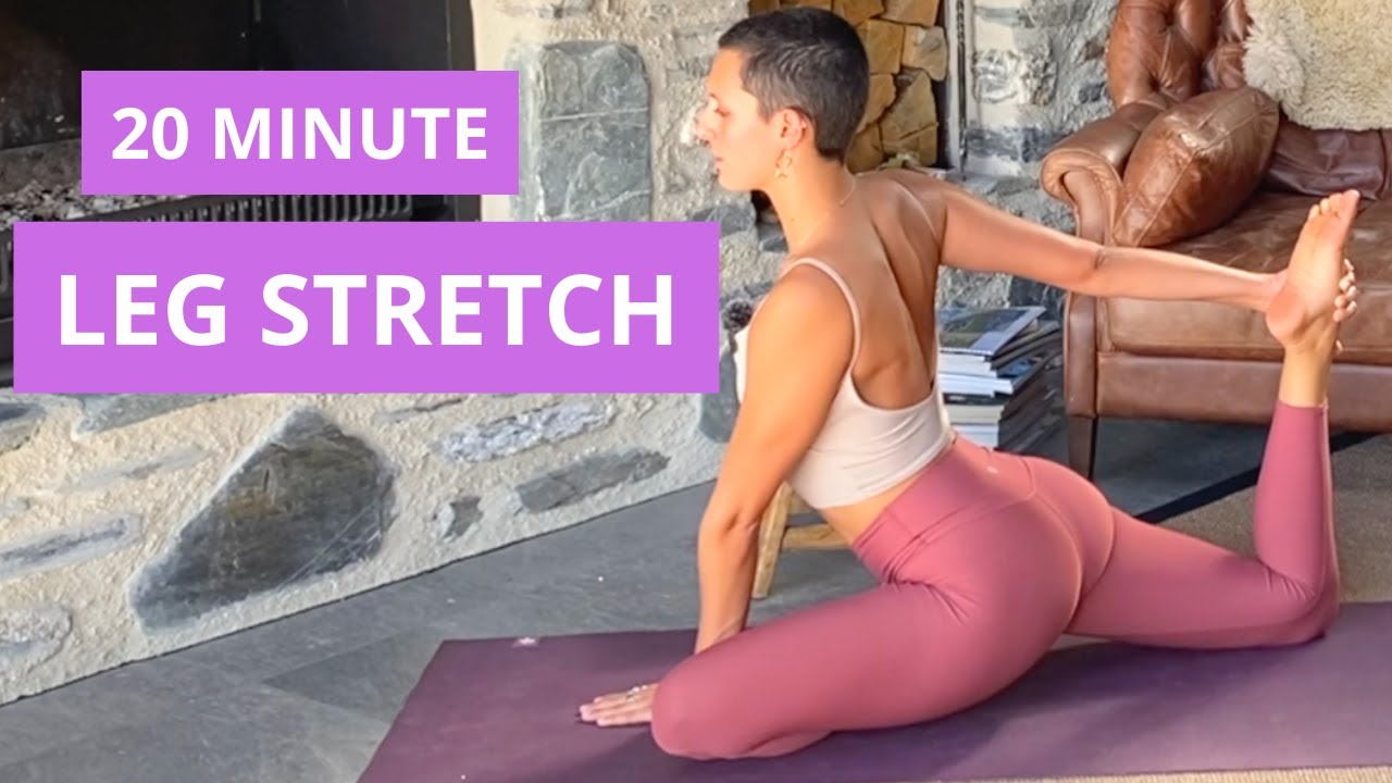 Dynamic Leg Split 20 Min Deep Leg Stretch - Splits Stretch (Getting There) - YouTube