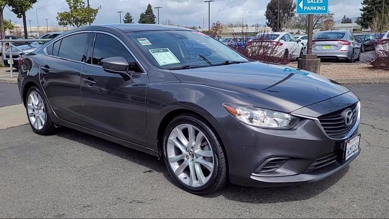 2017 Mazda Mazda6 Touring Sedan Santa Rosa Rohnert Park Petaluma