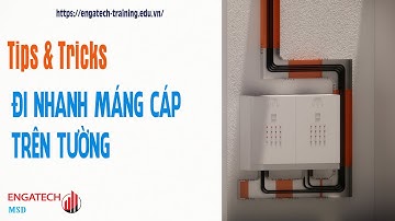 Tips Revit: Cách đi máng cáp điện trên bề mặt tường - Cable Tray on Wall