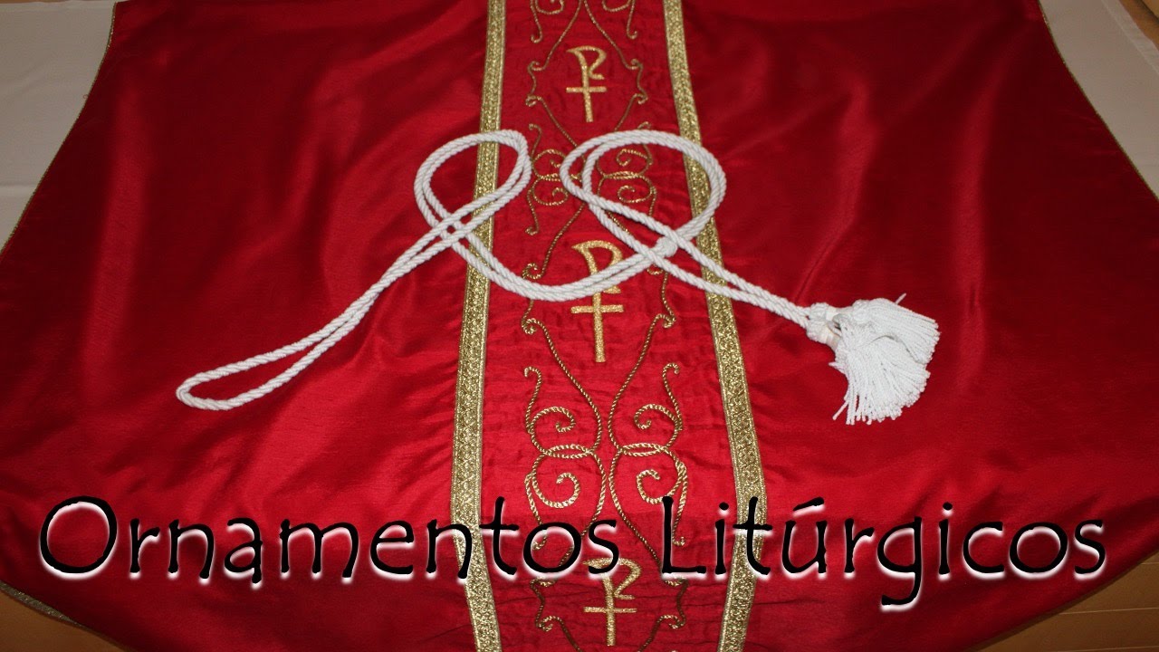 26.  Ornamentos litúrgicos