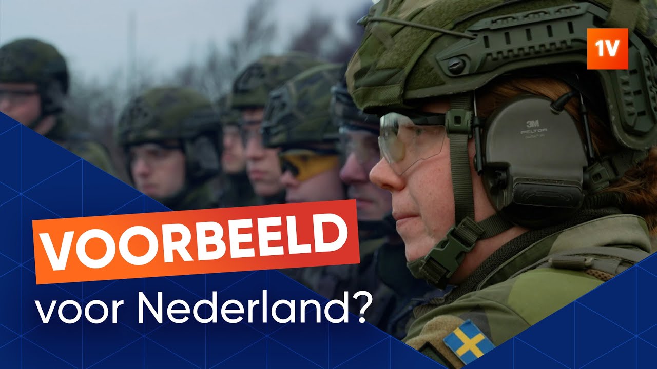 Zo gaat de dienstplicht in Zweden