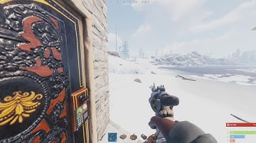 raiding a decaying base #rust #shorts