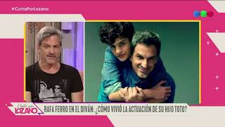 Rafael Ferro recordó la anécdota de la llegada de su hijo al castin...