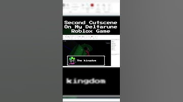 Second Cutscene On My Deltarune Roblox Game #devlog #undertale #robloxgamedesign #deltarune#speedrun
