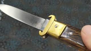 RARE WOOD & BRASS SHOT SHELL PULLER LEVERLOCK