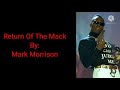 Mark Morrison - Return Of The Mack (Lyrics)