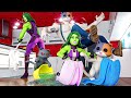 SHE-HULK & MEOWSCLES' FAMILY LIFE.... ( Fortnite Short )