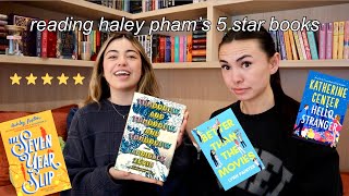 I read haley pham's 5 star books