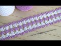 ВЯЗАНИЕ КРЮЧКОМ ажурное ЛЕНТОЧНОЕ КРУЖЕВО мастер-класс CROCHET lace ribbon- How to make Crochet Lace