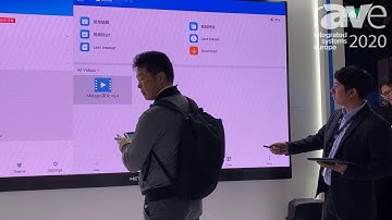 ISE 2020: LianTronics Demos METAGO Integrated LED Display Terminal for Use in Collaboration Rooms