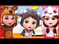 🐵 Five Little Monkeys 🍌+ More Nursery Rhymes & Kids Songs | Bmbm Preschool Cartoon