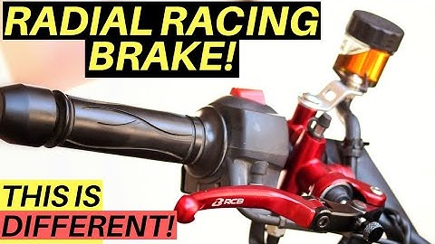 TVS APACHE RTR GETS RACING ADJUSTABLE BRAKE LEVER RADIAL MASTER CYLINDER BRAKE LEVER INSTALLATION