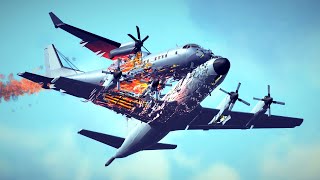 Survivable Midair Collisions, Helicopter Crashes &amp; Air vs Ground Combat #5 | Besiege