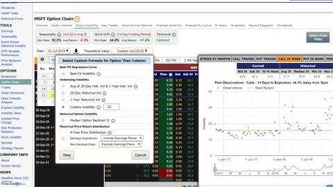 Option Theoretical Value: Using Option Pricing Model Volatility