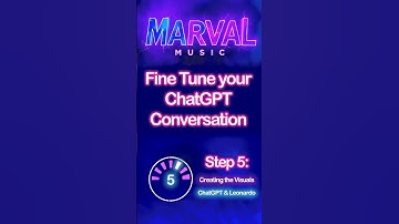 Fine Tune Your ChatGPT Conversation | Marval Music 🤖✨