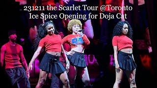 231211 Ice Spice Opening For Doja Cat Toronto