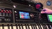 Roland Fa 06 Fa 07 Fa 08 Music Workstation Performance Youtube