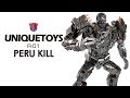 KL變形金剛玩具分享229 UT 電影AOE 地獄獵人／禁閉 Unique toys R-01 Peru Kill aka Lockdown