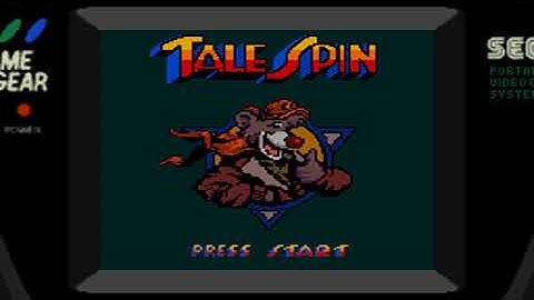 Intro-Demo - TaleSpin (USA, Europe, Game Gear)