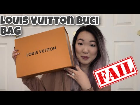 NEW LOUIS VUITTON 2022 *MUST RETURN* BUCI BAG IN BLACK UNBOXING ARRIVED  DEFECTIVE! WHY???? 