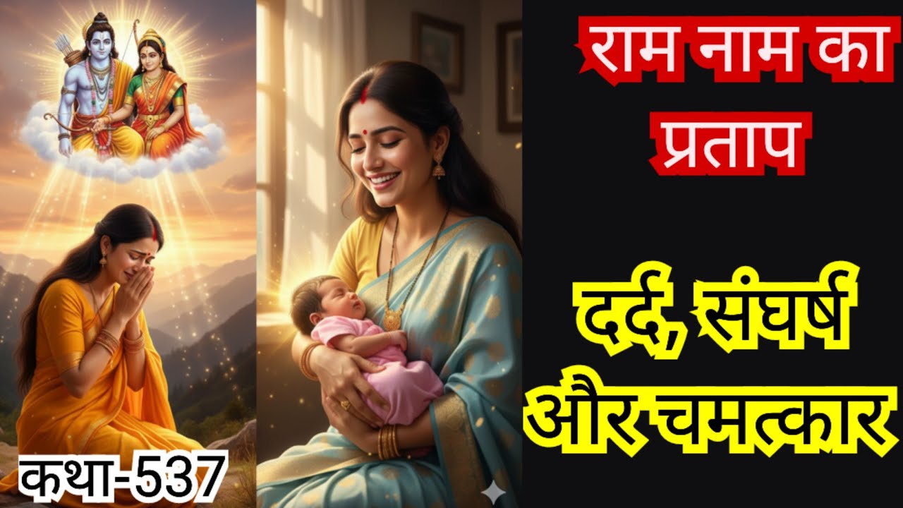 दर्द, संघर्ष और चमत्कार – नाम जप की शक्ति की सच्ची कहानी। राम नाम का प्रताप। Real Divine Story