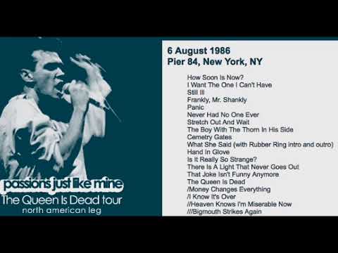 🎤 The Smiths - August 6, 1986 - New York, NY, US - YouTube