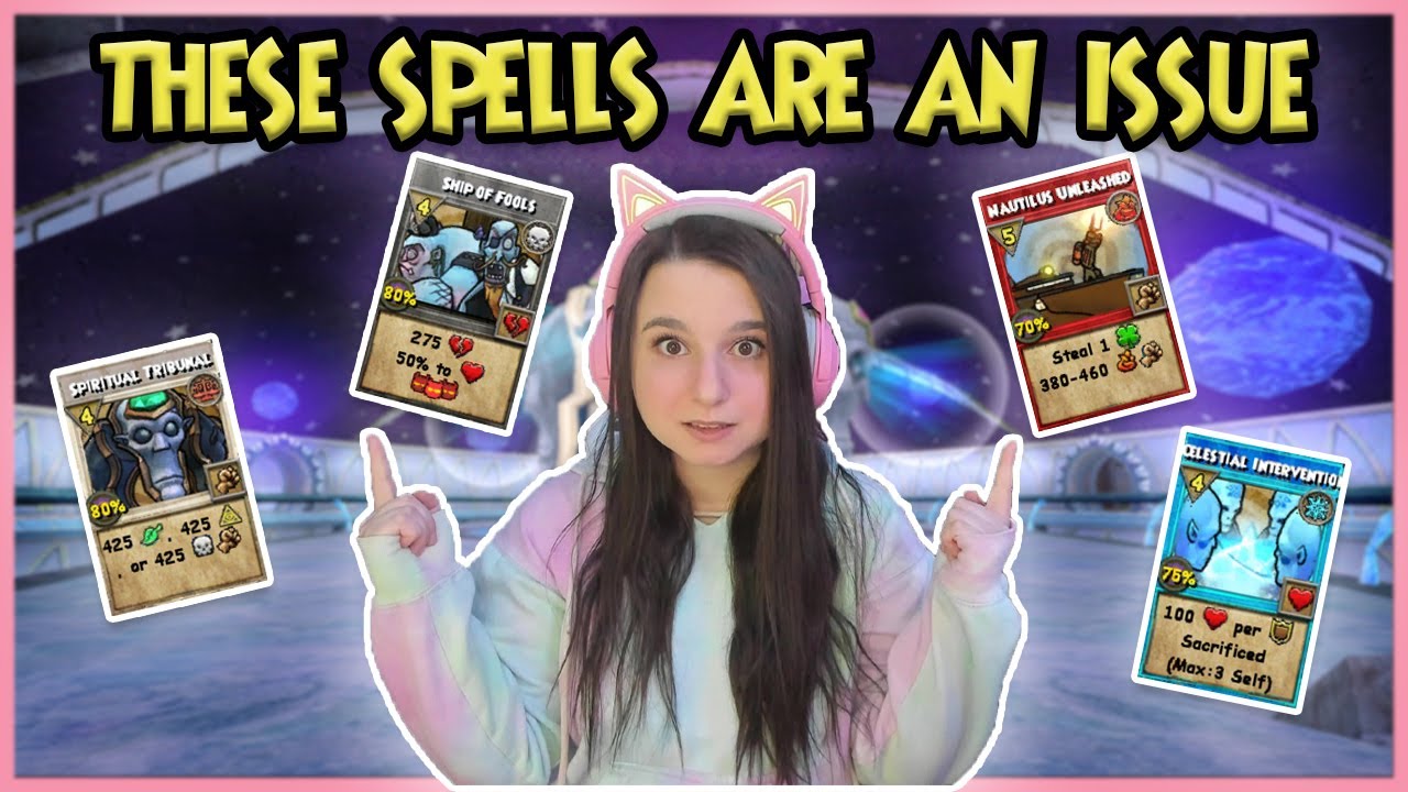 THESE SPELLS ARE AN ISSUE | Wizard101 Spellements Rant