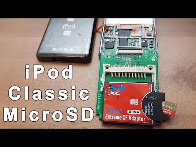 iPod Classic MicroSD - YouTube