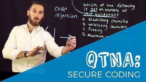QTNA #12 Secure Coding