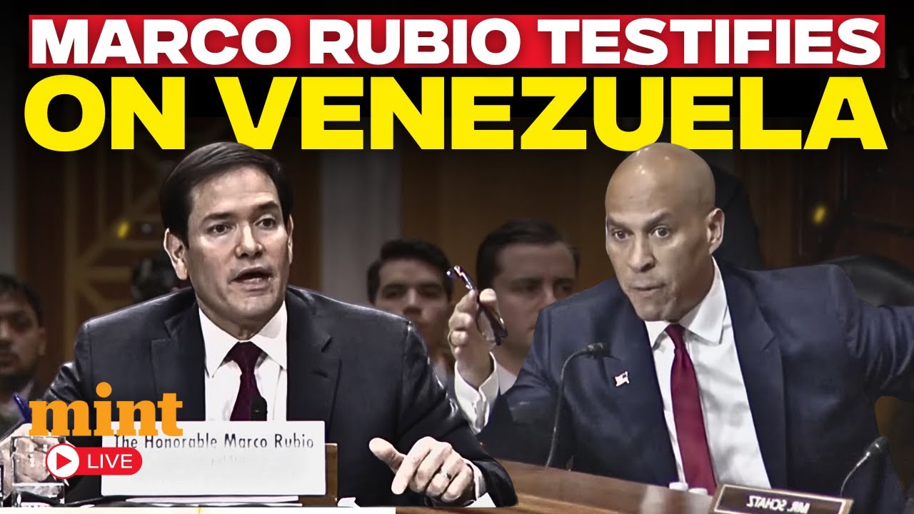 US Senate Live | Marco Rubio Faces Tough Questions on Maduro ...