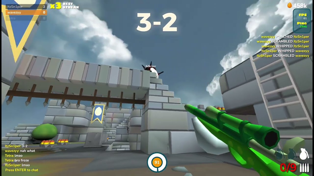 Chilling In Pubs With My Friend Sn1per (Shell Shockers, Wavezzz's POV)