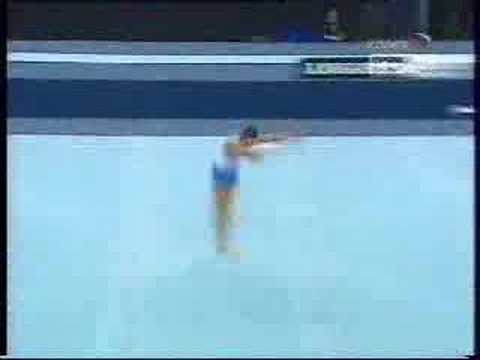 Montage gymnastic.Evolution elements 1 - Salto forward